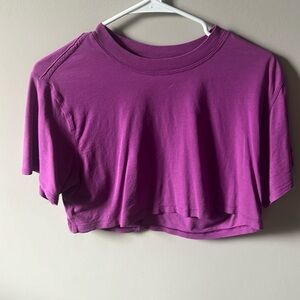 Lululemon Cropped Tshirt